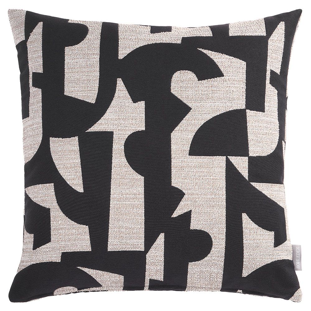 Kissen Okinami 45x45 Black