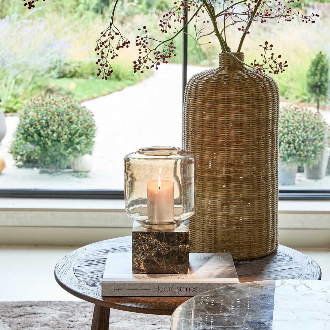 Vase Rustic Rattan D25/H55