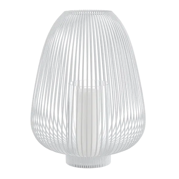 Laterne Lyva white L