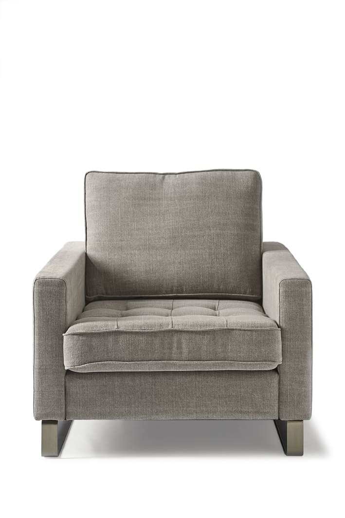 West Houston Sessel, Baumwolle Stone