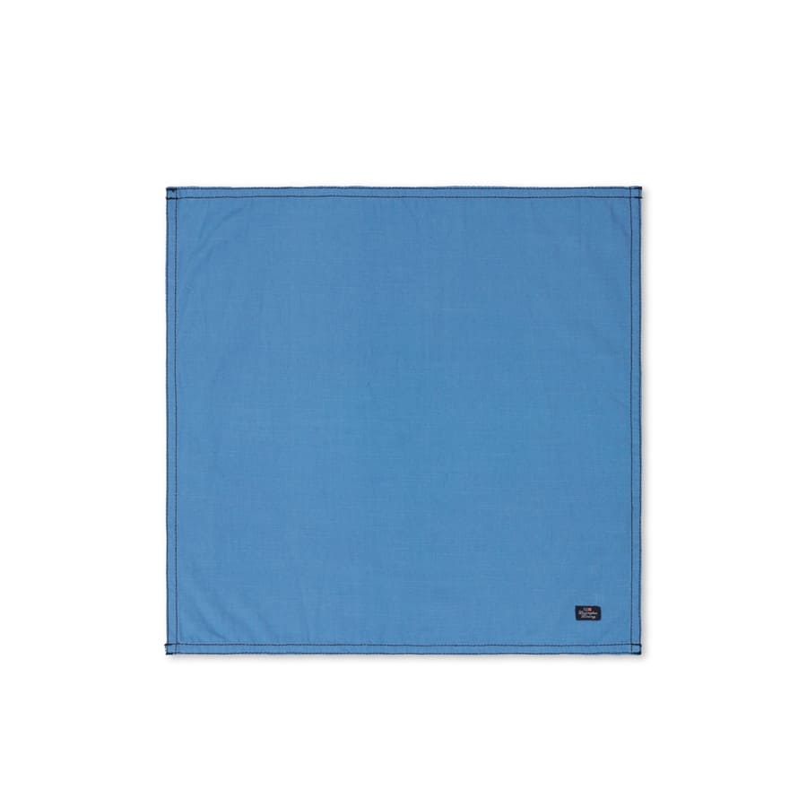 Napkin with Stitch 50x50 blue