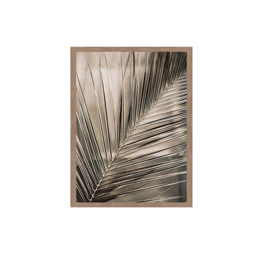 Bild Golden Palm Leaf 60x80