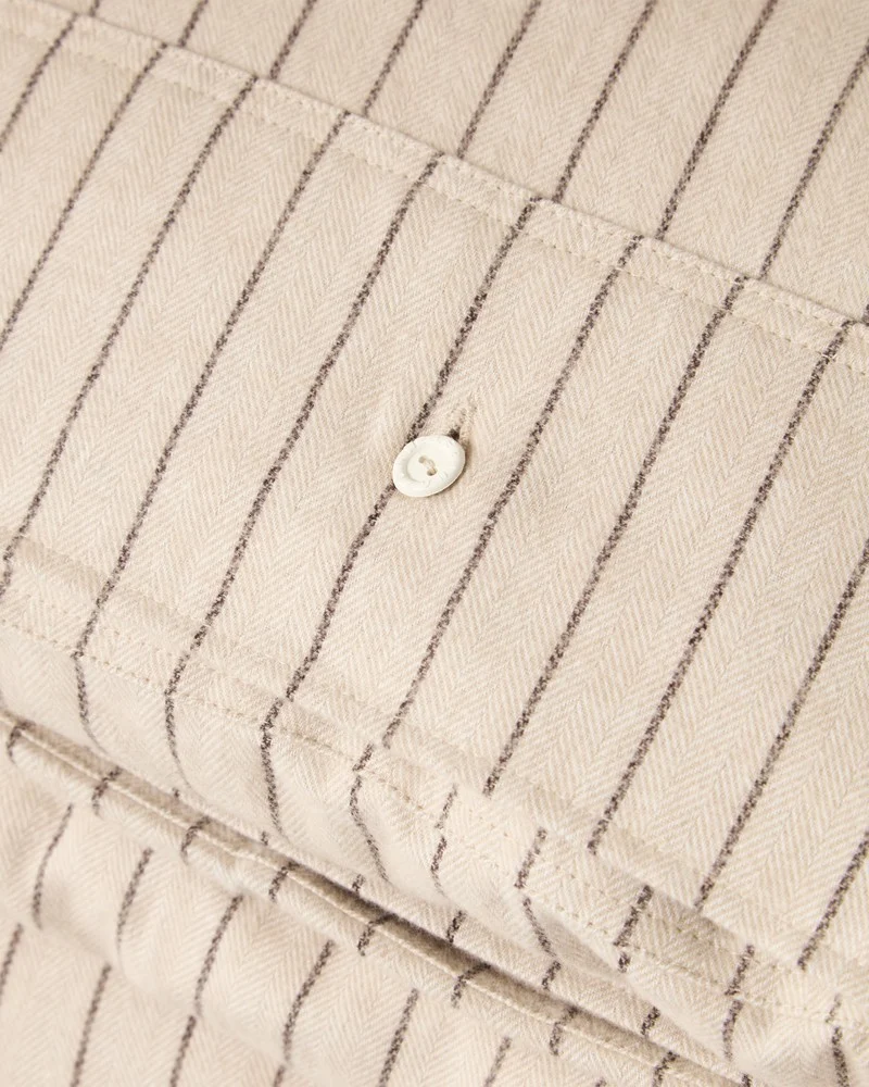 Pin Strip Set Flannel beige/brown 135