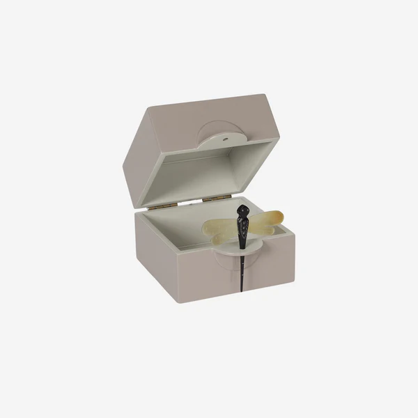 Box with dragonfly S cashmere