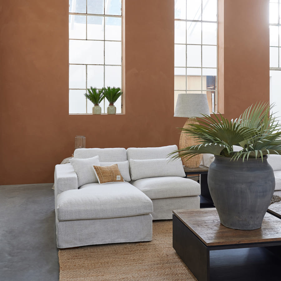 Miles Center Antique White
