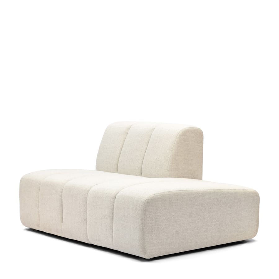 Dazzle Lounger Right Antique White Dazzle Lounger Right Antique White