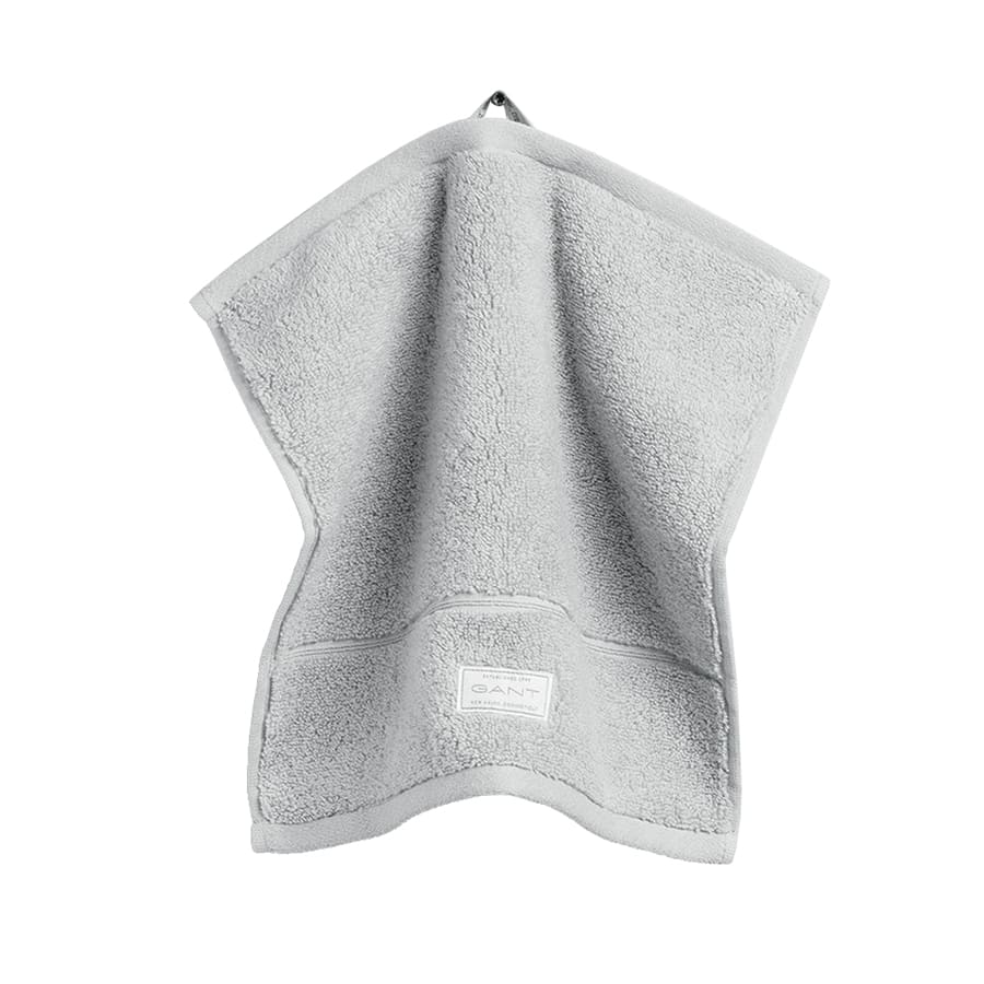 Organic Towel 30x30 light grey