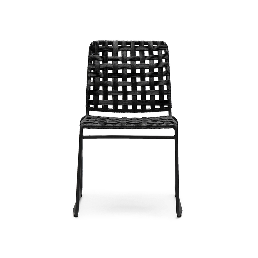 Christopher Outdoor Stackable Chair Lava