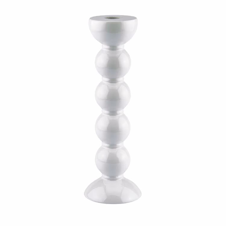 Kerzenständer Bobbin 23cm white