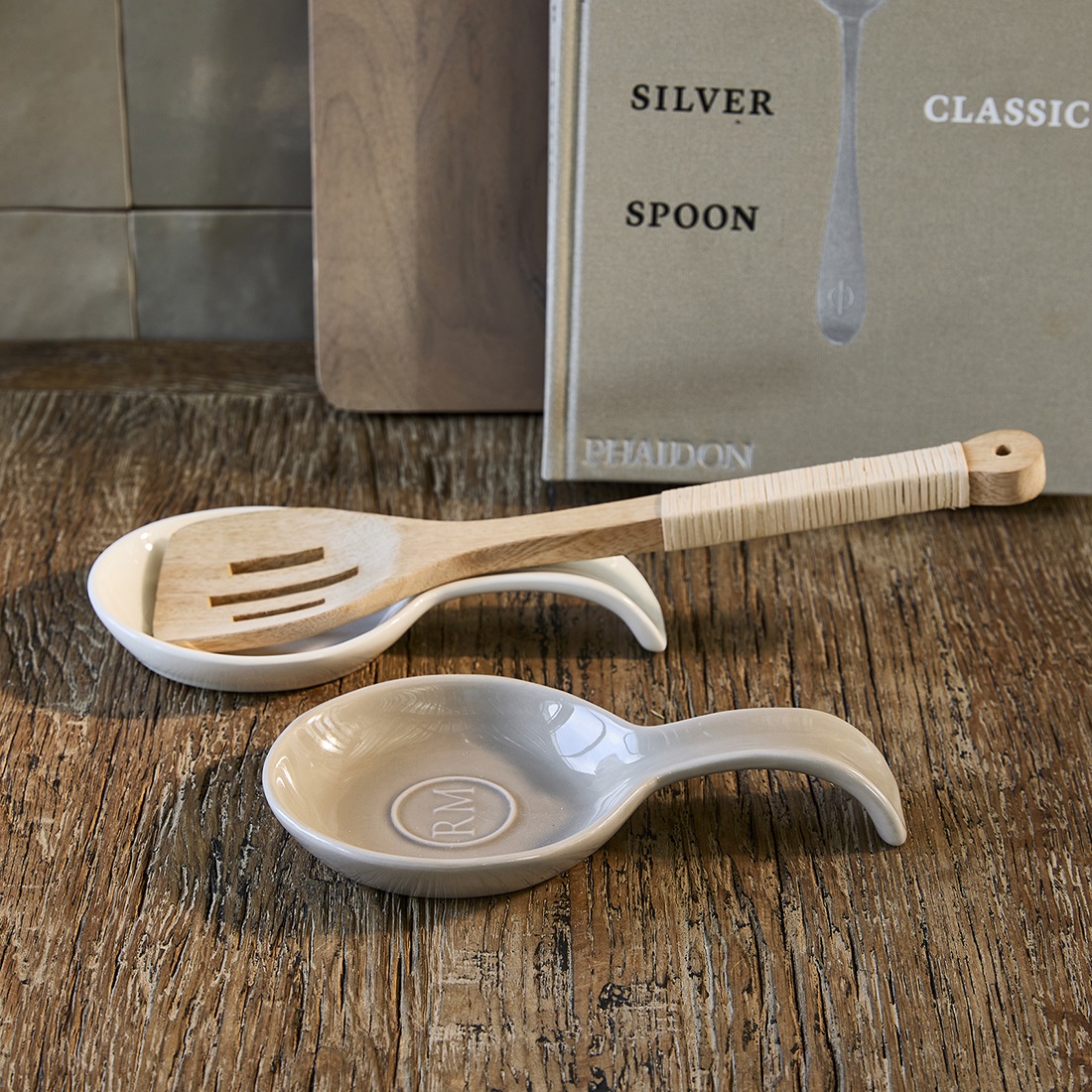 Portofino Spoon Holder weiß