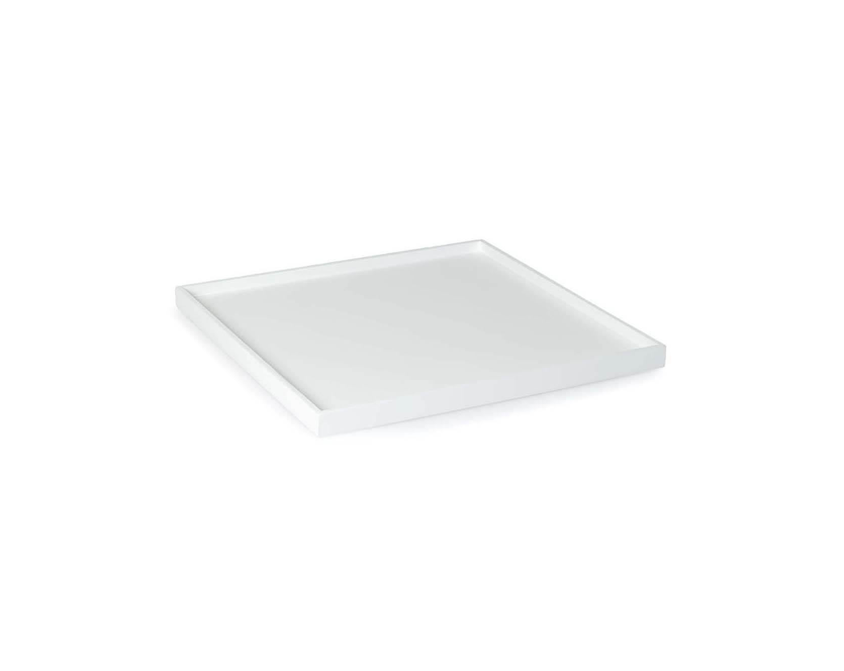 Low Tray Square M white