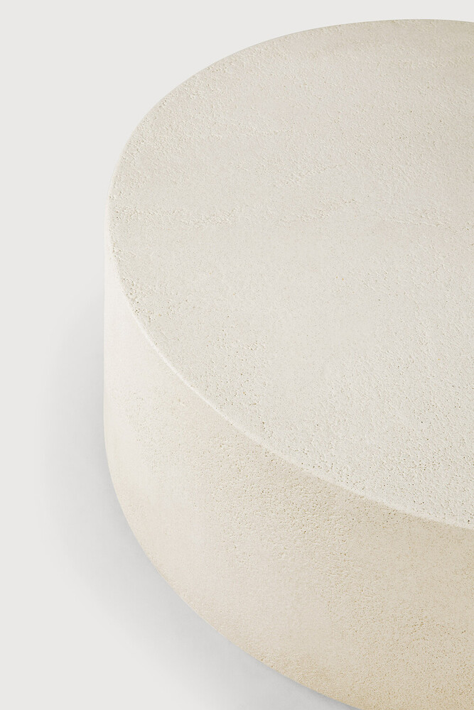 Elements Couchtisch D80 offwhite