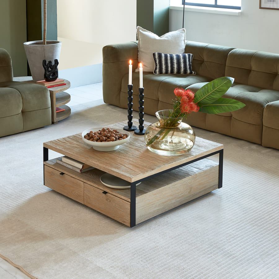 Milan Coffee Table 90x90