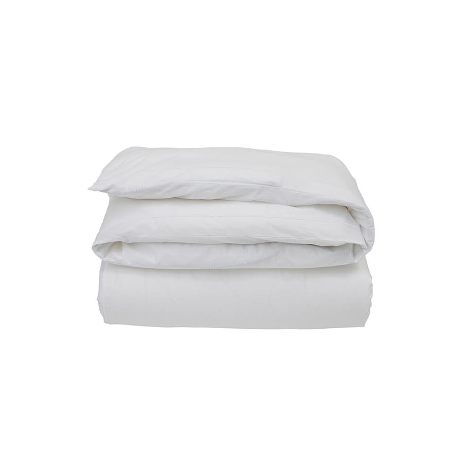 Hotel Percale 155x220 White/White