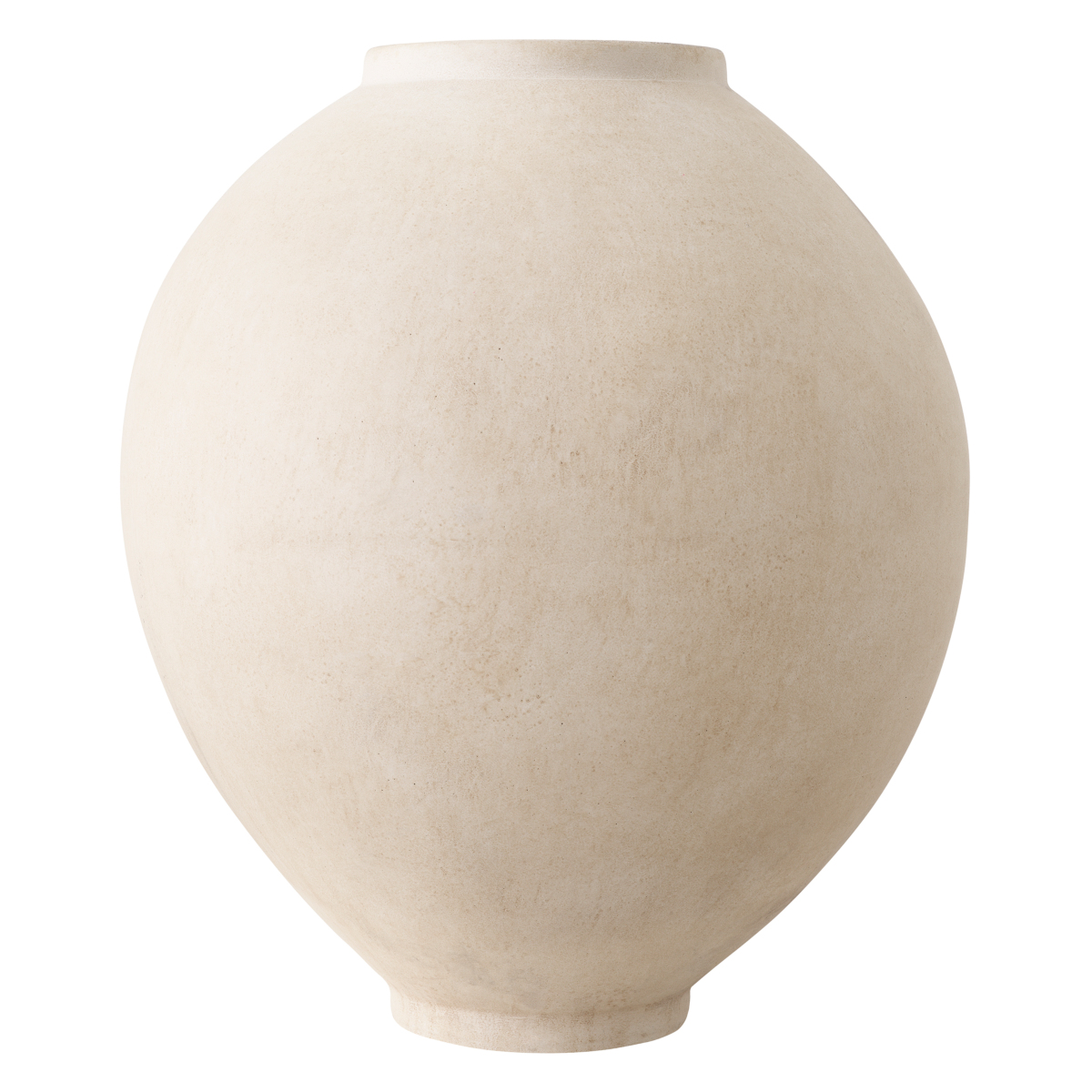 Vase Moon Jar M sandstone