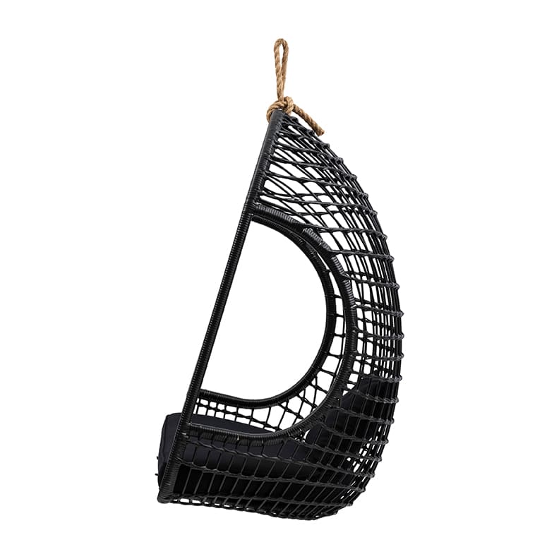 Classic Outdoor Hanging Chair black