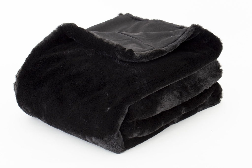 Plaid Andres 200x150 black
