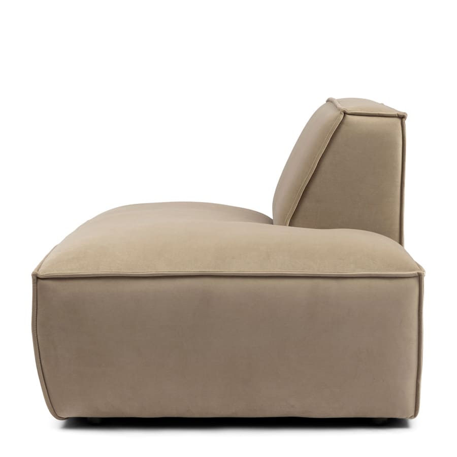 The Jagger Lounger Right Light Taupe
