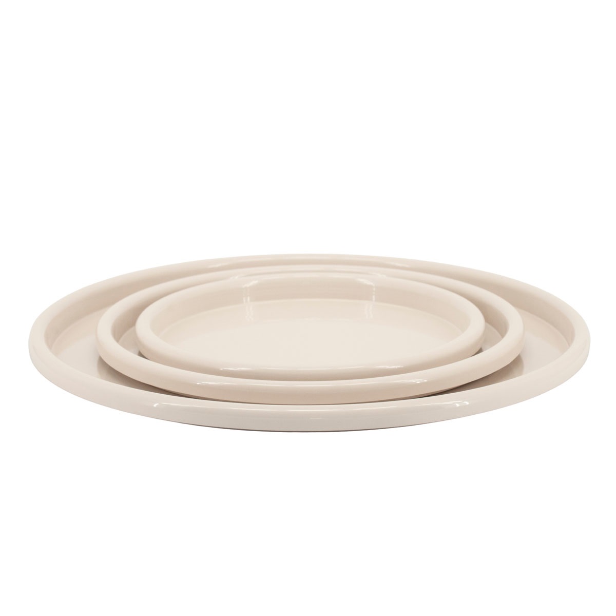 Tablett Tone D31,5/H2,5 beige