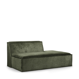 The Jagger Lounger Right Velvet Ivy