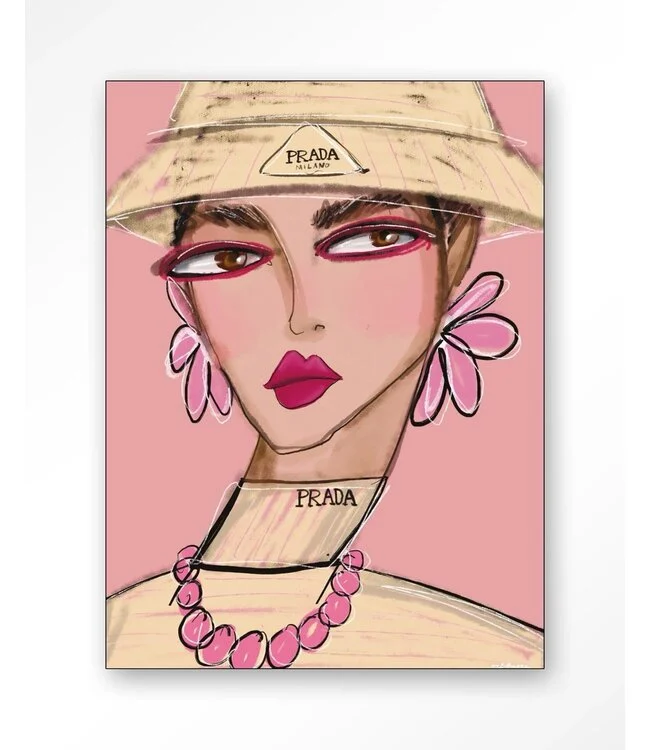 She Wears Prada 80x110 Leinwand