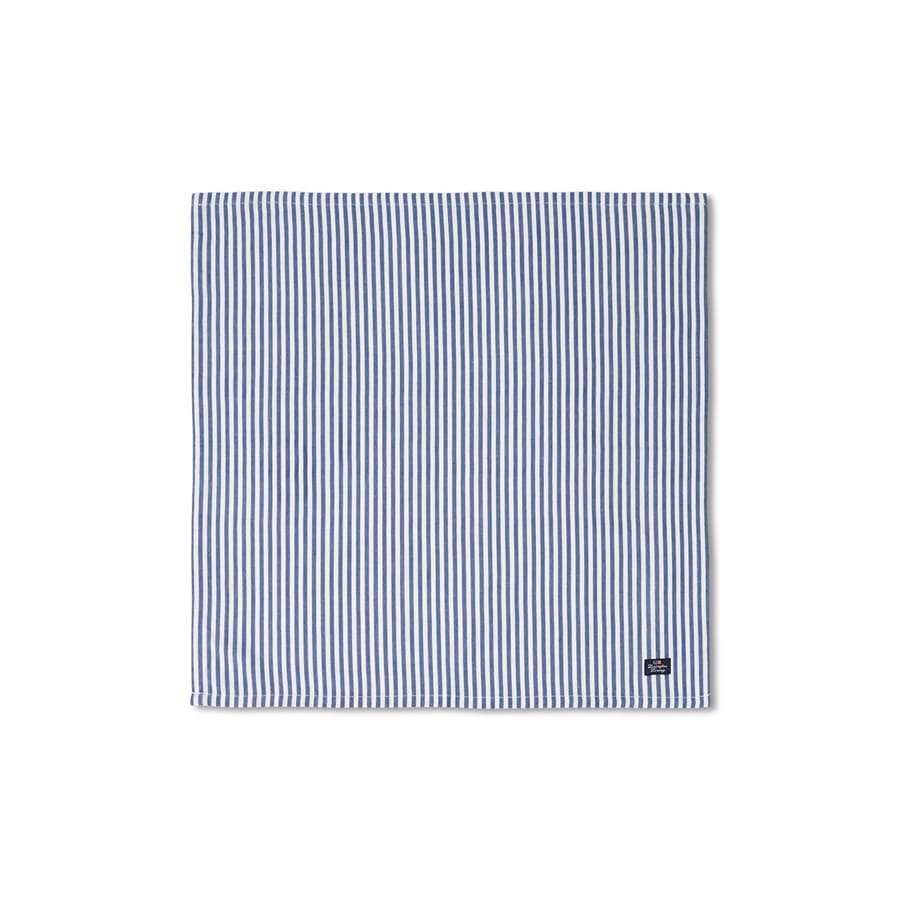 Serviette  Striped 50x50 blue/white