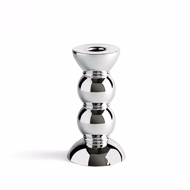 Kerzenständer Bobbin 14cm Chrome