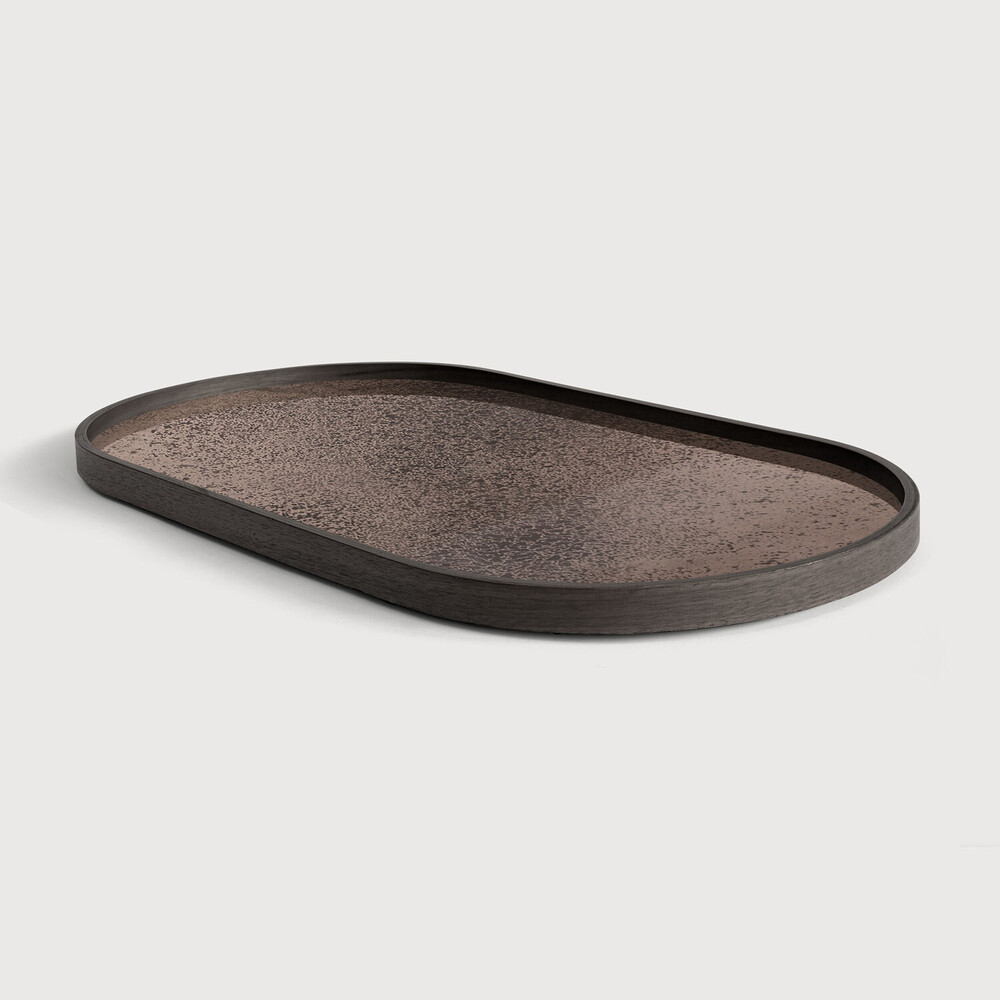 Aged Tray Mirror bronze 71x36