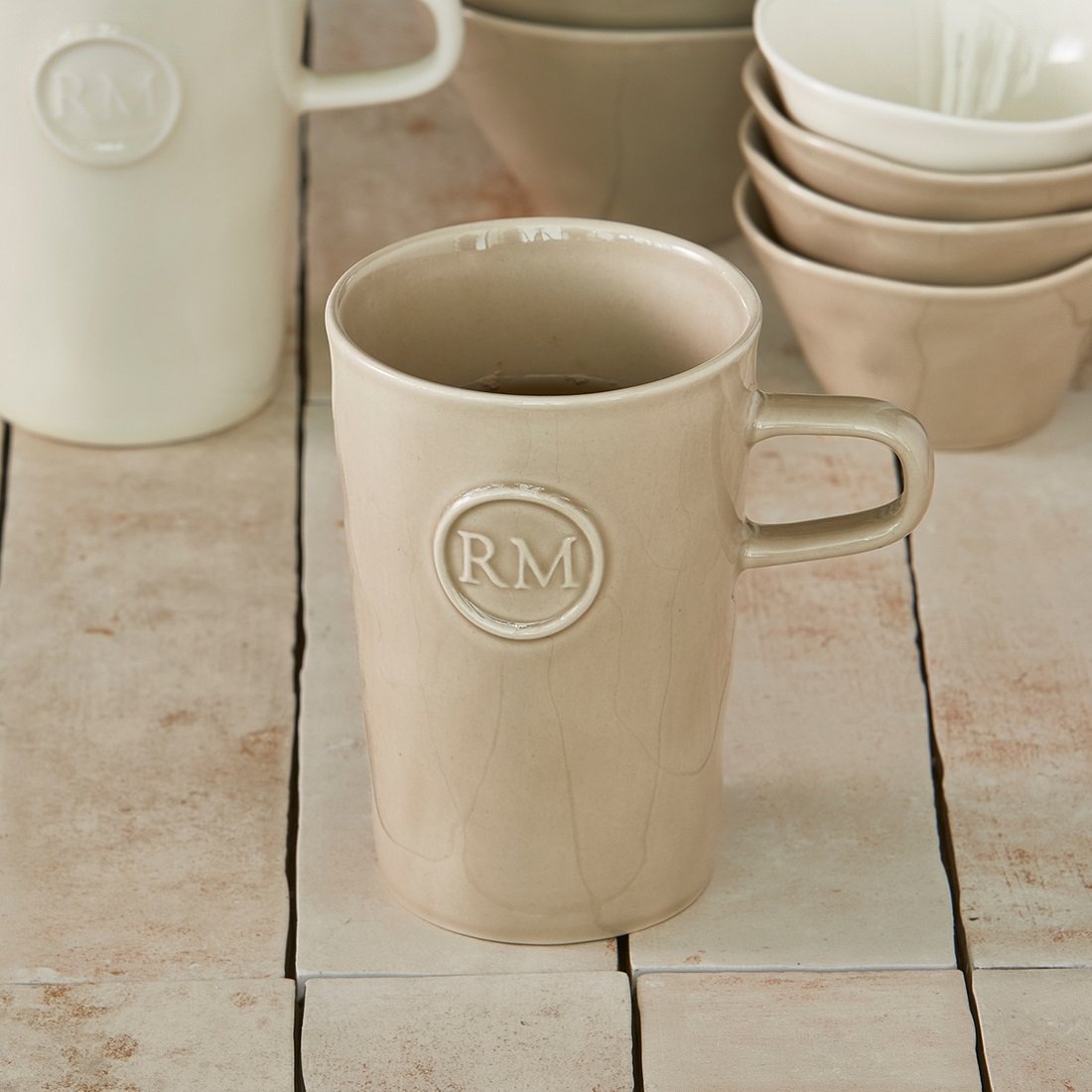 Portofino Mug flax L