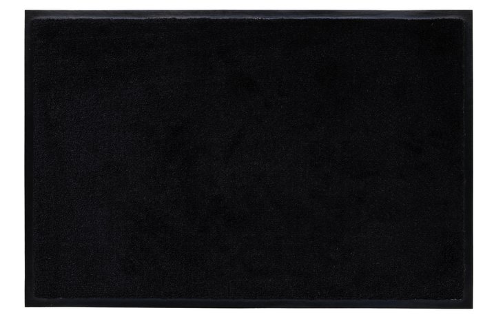 Matte Washables Uni 75x50 schwarz