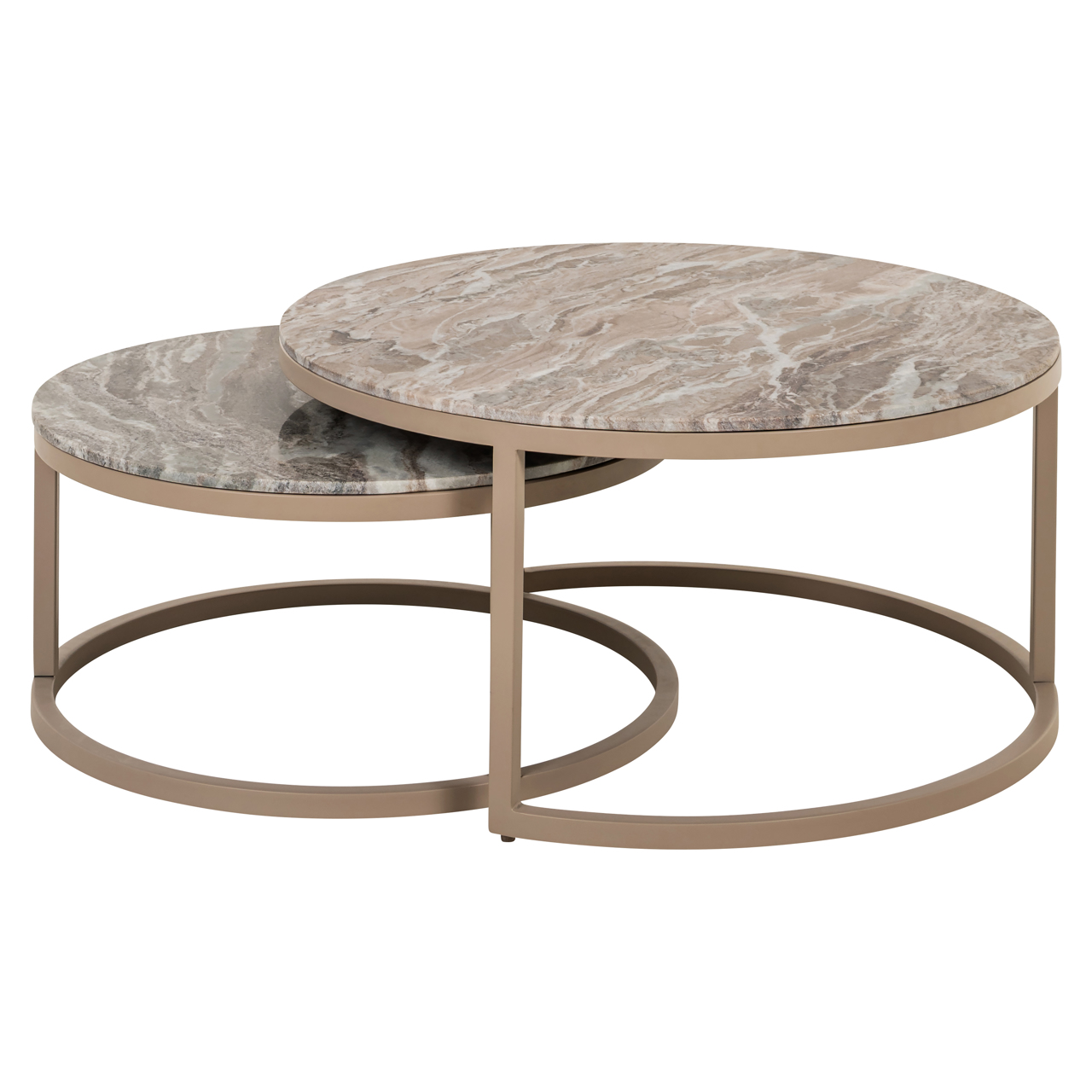 Couchtisch Fairfax clay (Set of 2)