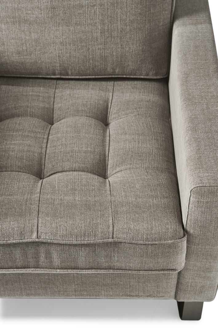 West Houston Sessel, Baumwolle Stone