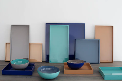 Tray 20x20 demin