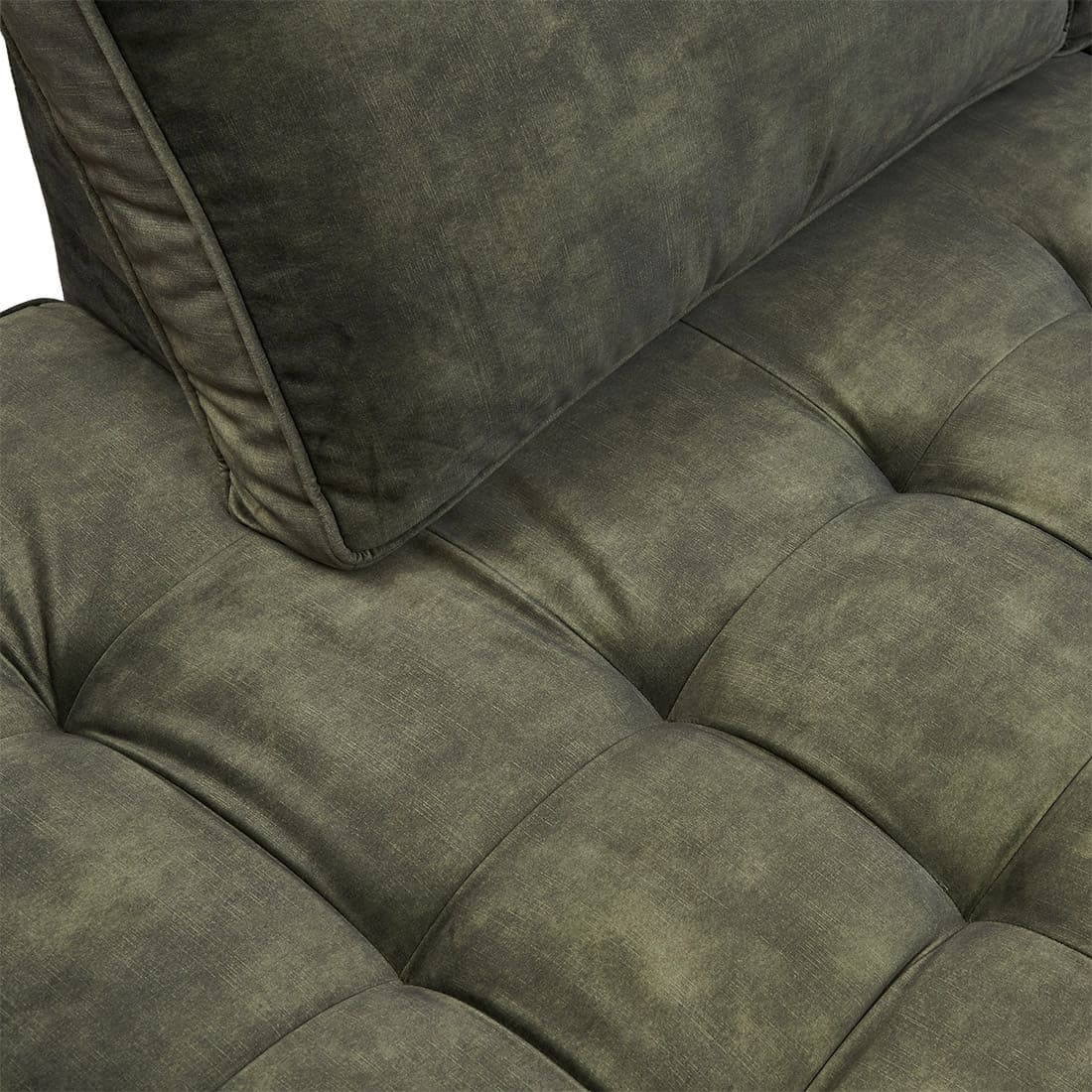 West Housten Corner Sofa CL Left Velvet Ivy