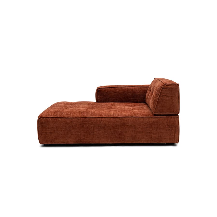 Brandon Chaise Longue Left Royal Copper