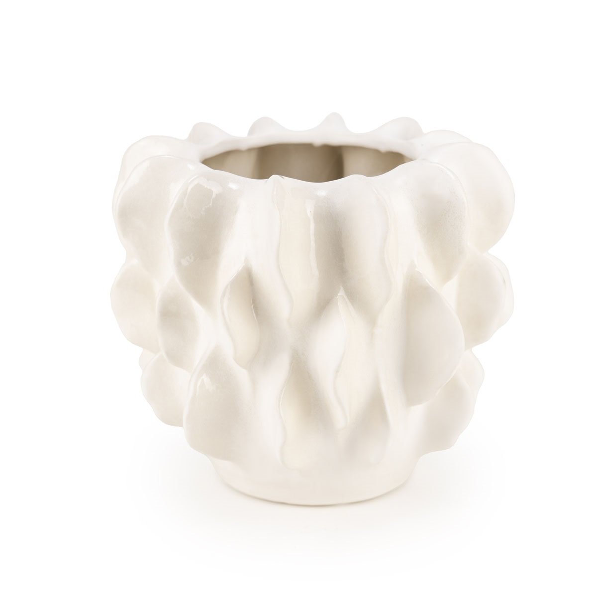 Vase Yecla 22x26 white