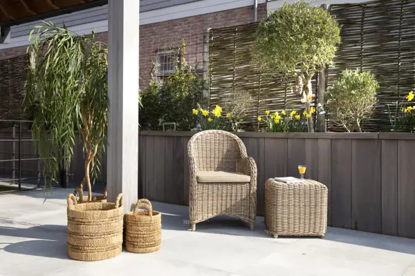 Garten-Armchair Hills m.Kissen