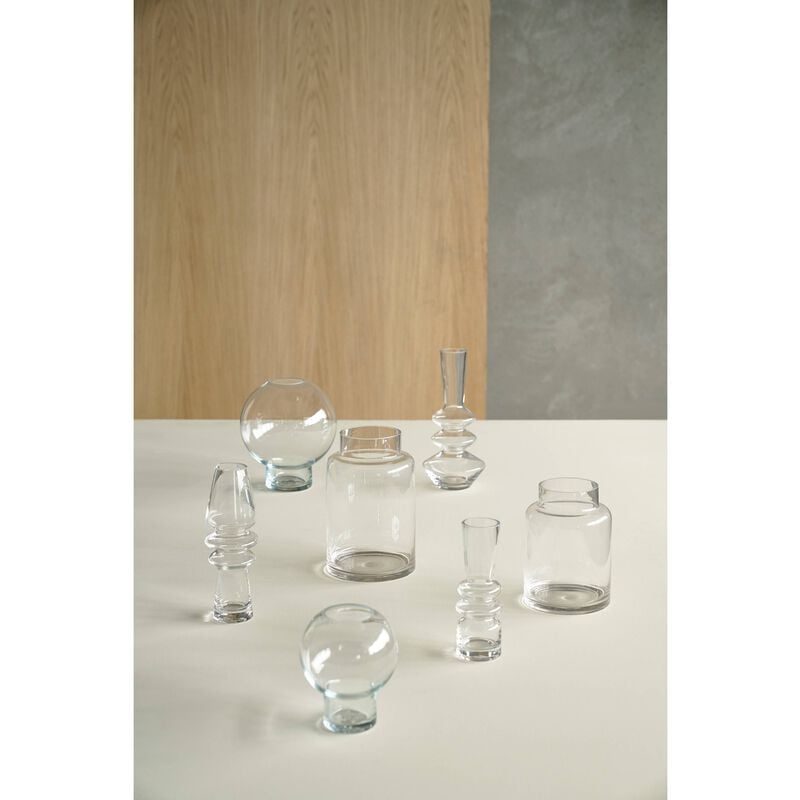 Vase Trio D9 Clear Glas