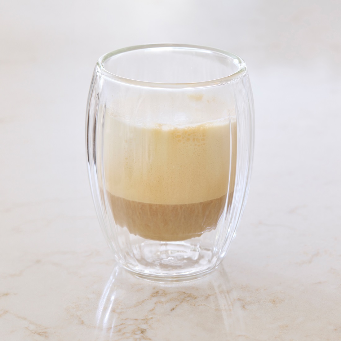 Double Wall Glass Line Coffee