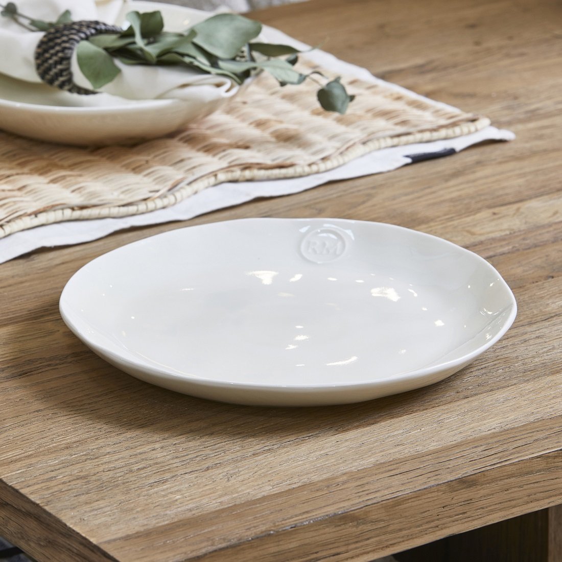 Portofino Dinner Plate white