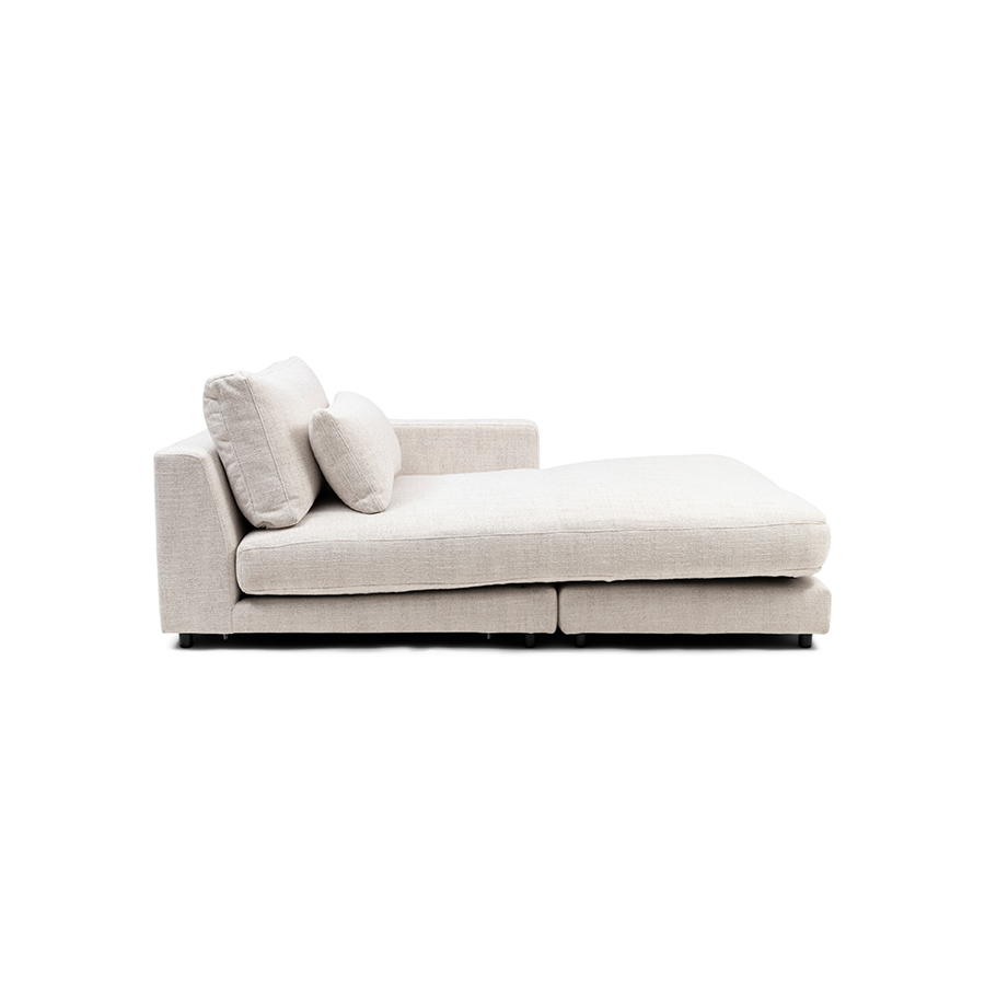 Stephen Chaise Longue Right Antique White