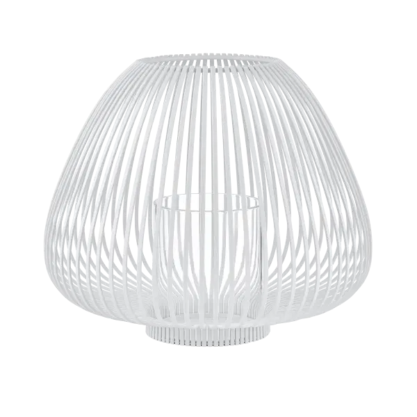 Laterne Lyva white M