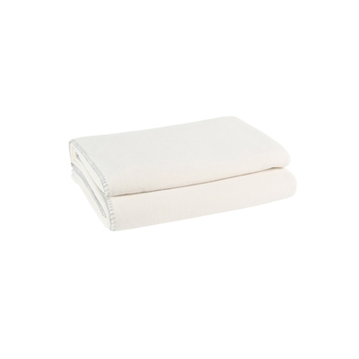 Fleece 160x200 offwhite