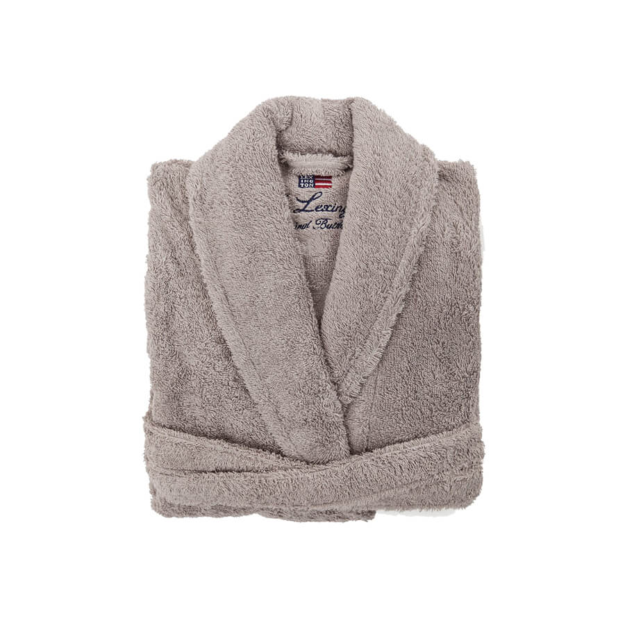 Lexington Original Bathrobe Gray XL