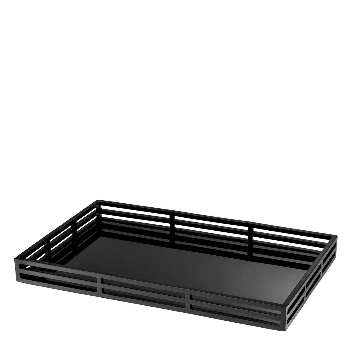 Tray Giacomo black finish