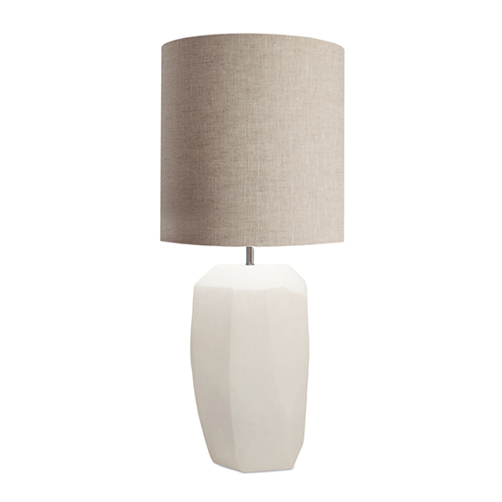 Tisch Lampe Cubistic Tall opal D45/H100