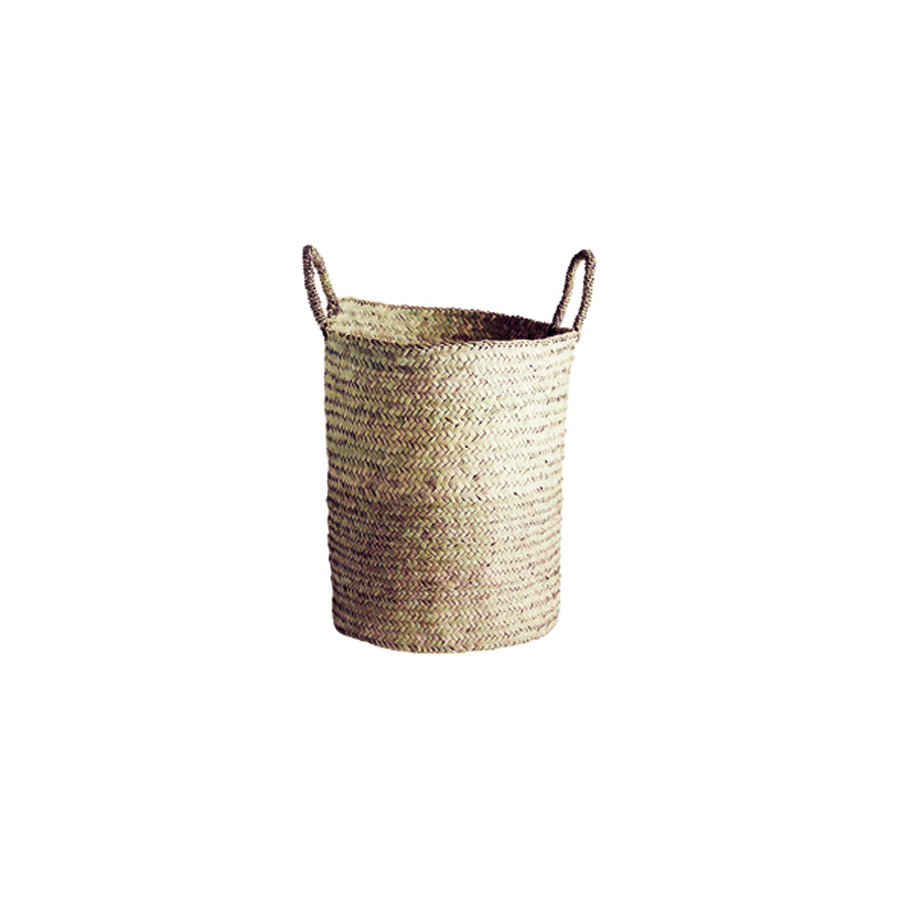 Basket with handles D40/H50 natur