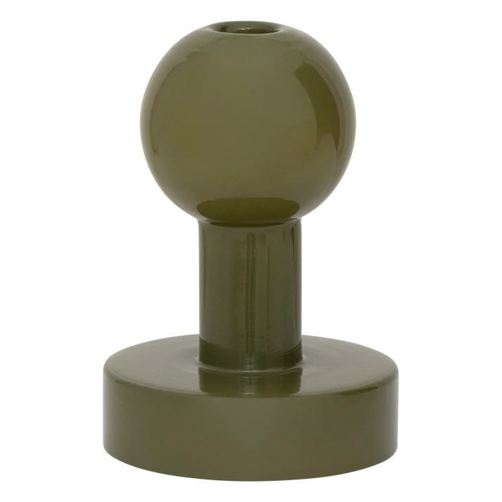 UNC Candle Holder Pallo A olive