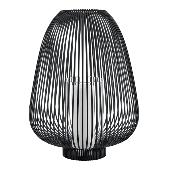 Laterne Lyva black L