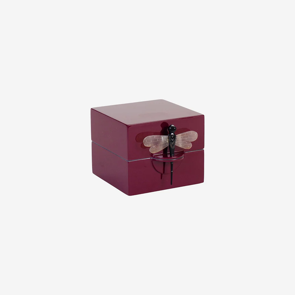 Box w Dragonfly S beetroot
